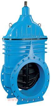 Задвижка чугунная Hawle 4000E2 короткая PN 16, DN 600