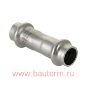 Фитинг из нержавеющей стали – пресс-муфта 22 x 15, VALTEC
