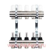 Коллекторный блок с расходомерами ProFactor 1" х 3/4"ш (4) (1/2)