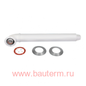 Комплект коаксиальный d 60/100 - 0,75 м (Bosch, Buderus, Protherm фланцевые) VIVAT