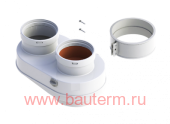 Адаптер для раздельных труб дымохода антиоблед. диам. 80 мм на трубу Ду 60/100 мм BAXI