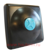 Емкость для душа черная 130L (Д 920 мм, Ш 920 мм, В 220 мм) выход 1-2 х слив