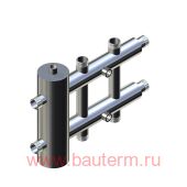 Гидравлический разделитель с распределительными коллекторами (3 контура) ГРРК 25-3