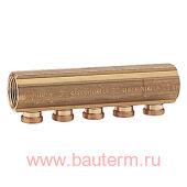 Коллектор с отводами с наружной резьбой 3/4" x 3/4"E /6 СОЕДИНЕНИЕ ЕВРОКОНУС GIACOMINI