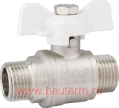 Кран шаровой PF STANDARD ш/ш/б 1" Нар-Нар с бабочкой, ProFactor