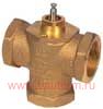 Трёхходовой латунный штоковый клапан 1 1/4" MK, MUT